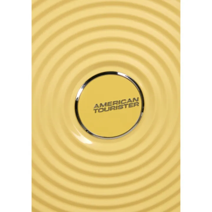 Reistrolleys|Reiskoffers>American Tourister Soundbox Spinner 67/24 TSA Expandable pastel yellow