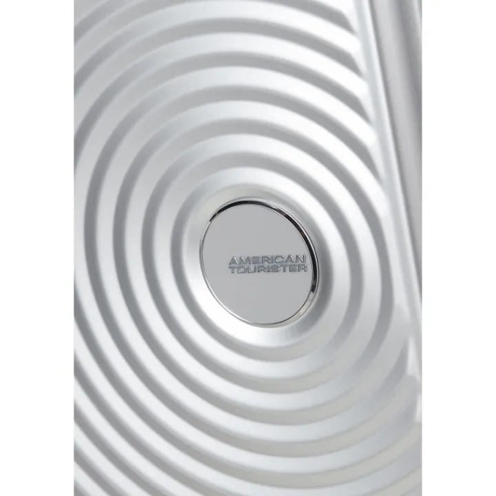 Reistrolleys|Reiskoffers>American Tourister Soundbox Alu Spinner 68/25 TSA silver