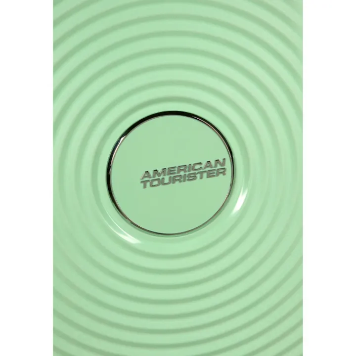 Reistrolleys|Reiskoffers>American Tourister Soundbox Spinner 77/28 TSA Expandable pastel green