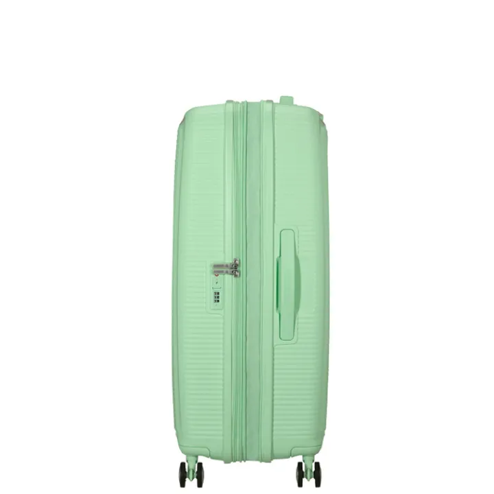Reistrolleys|Reiskoffers>American Tourister Soundbox Spinner 77/28 TSA Expandable pastel green