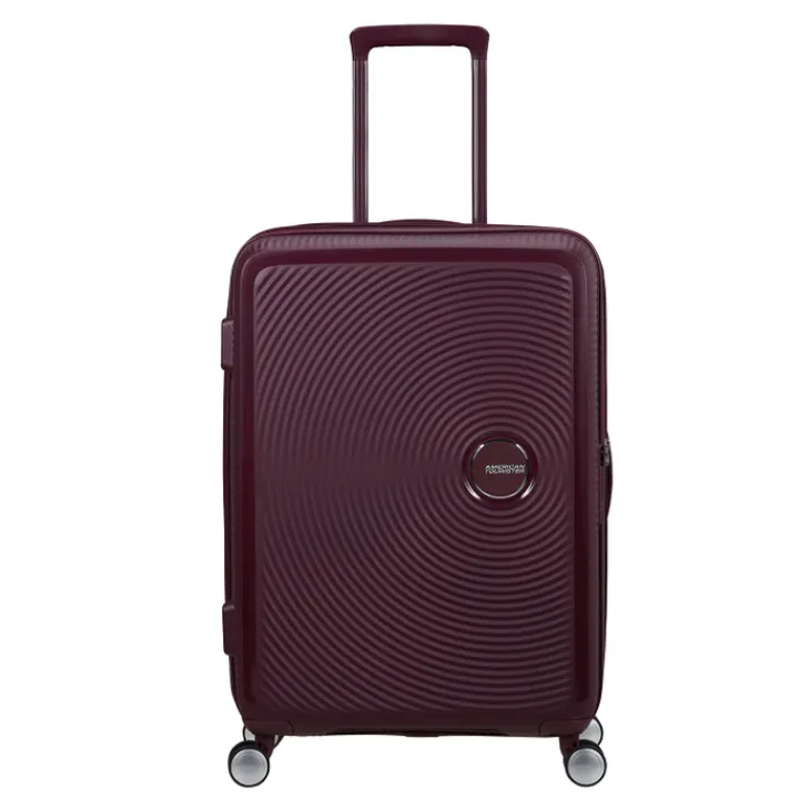 Reistrolleys|Reiskoffers>American Tourister Soundbox Spinner 67/24 TSA Expandable wild cherry