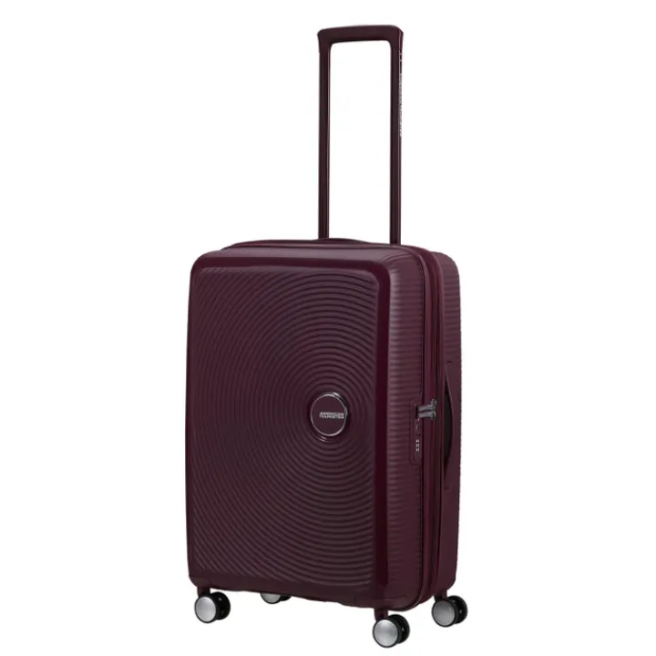 Reistrolleys|Reiskoffers>American Tourister Soundbox Spinner 67/24 TSA Expandable wild cherry