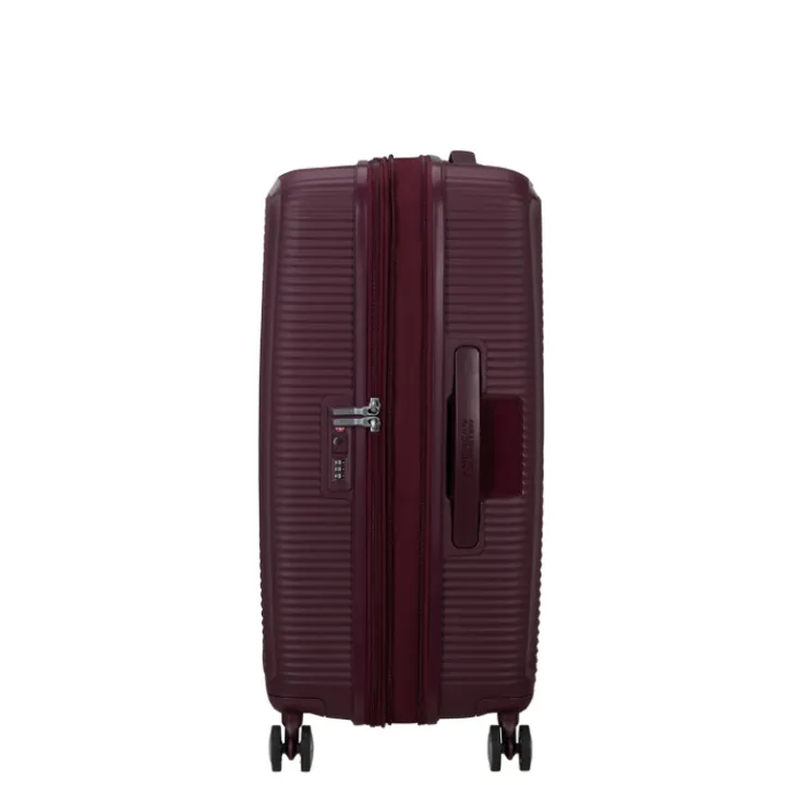 Reistrolleys|Reiskoffers>American Tourister Soundbox Spinner 67/24 TSA Expandable wild cherry