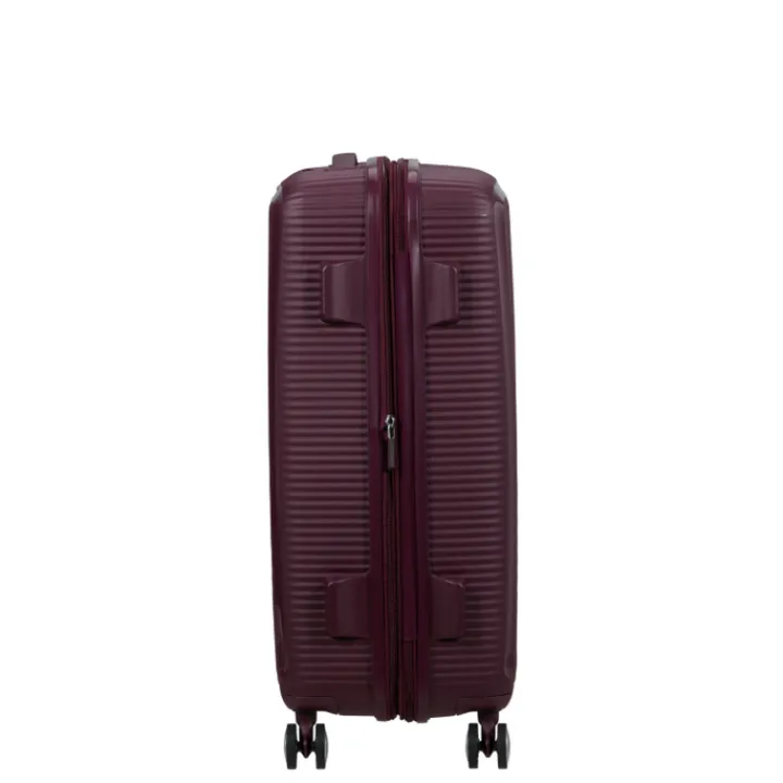 Reistrolleys|Reiskoffers>American Tourister Soundbox Spinner 67/24 TSA Expandable wild cherry