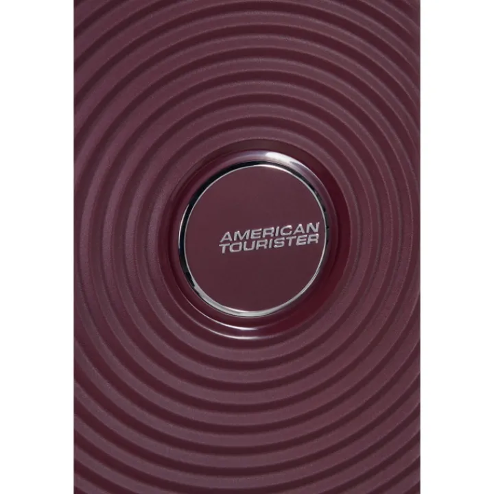 Reistrolleys|Reiskoffers>American Tourister Soundbox Spinner 67/24 TSA Expandable wild cherry