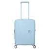 Transavia Trolleys|Ryanair Trolleys>American Tourister Soundbox Spinner 55/20 TSA Expandable pastel blue