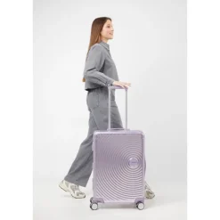 Reistrolleys|Reiskoffers>American Tourister Soundbox Aluminium Spinner 68 cm Expandable dusty turquoise