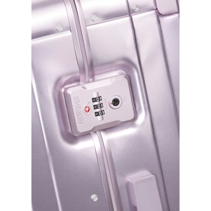 Reistrolleys|Reiskoffers>American Tourister Soundbox Aluminium Spinner 77 cm Expandable stormy lilac