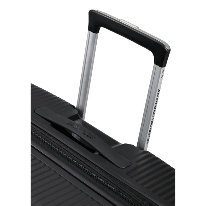Reistrolleys|Reiskoffers>American Tourister Soundbox Spinner 80/30 TSA Expandable bass black