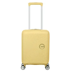 Kindertrolleys|Reiskoffers>American Tourister Soundbox Mini Spinner 47/16 pastel yellow