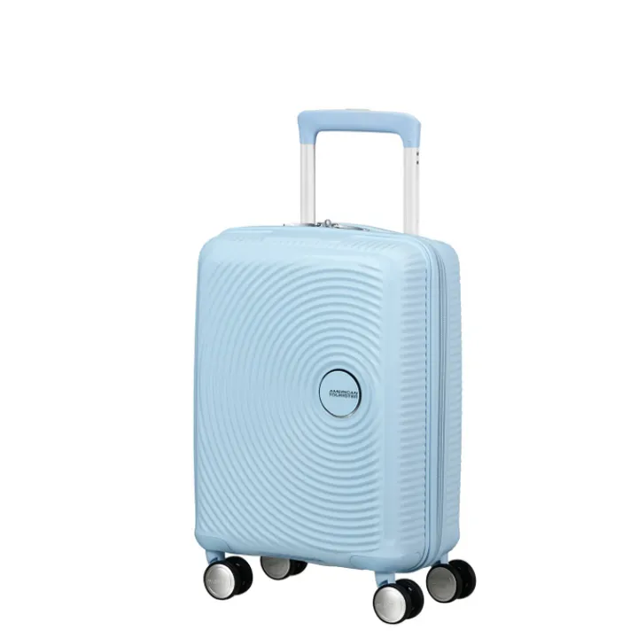 Kindertrolleys|Kinderkoffers>American Tourister Soundbox Mini Spinner 47/16 pastel blue