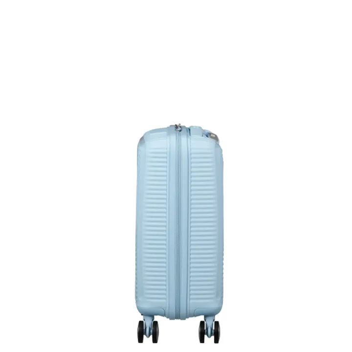 Kindertrolleys|Kinderkoffers>American Tourister Soundbox Mini Spinner 47/16 pastel blue