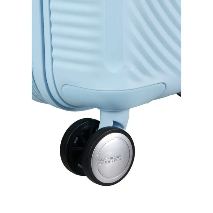 Kindertrolleys|Kinderkoffers>American Tourister Soundbox Mini Spinner 47/16 pastel blue