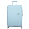 Reistrolleys|Reiskoffers>American Tourister Soundbox Spinner 77/28 TSA Expandable pastel blue