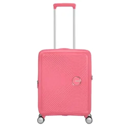 Transavia Trolleys|Ryanair Trolleys>American Tourister Soundbox Spinner 55 Expandable sun kissed coral