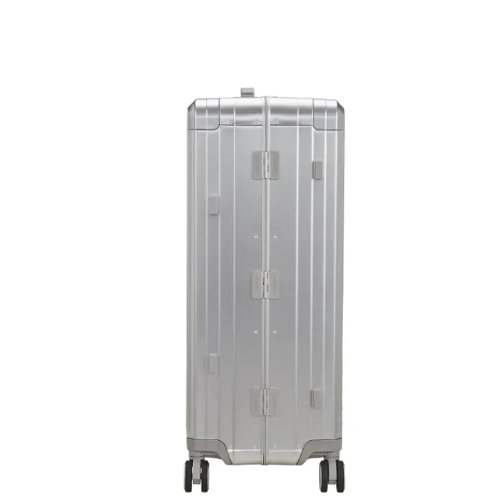 Reistrolleys|Reiskoffers>American Tourister Soundbox Alu Spinner 77/28 TSA silver