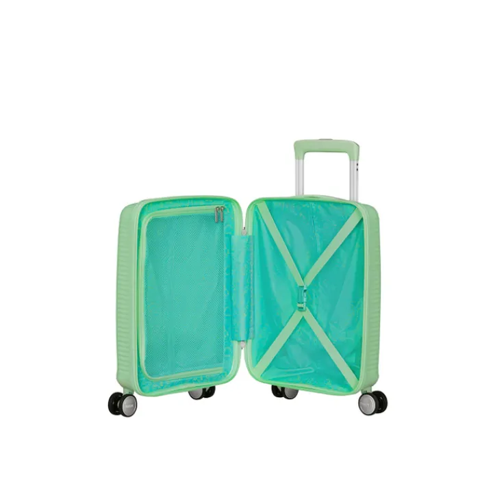 Kindertrolleys|Reiskoffers>American Tourister Soundbox Mini Spinner 47/16 pastel green