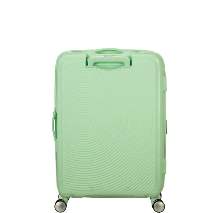 Reistrolleys|Reiskoffers>American Tourister Soundbox Spinner 67/24 TSA Expandable pastel green