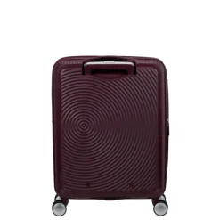 Transavia Trolleys|Ryanair Trolleys>American Tourister Soundbox Spinner 55/20 TSA Expandable wild cherry