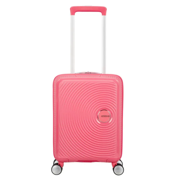 Kindertrolleys|Kinderkoffers>American Tourister Soundbox Mini Spinner 47 sun kissed coral