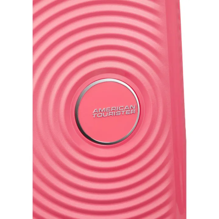 Kindertrolleys|Kinderkoffers>American Tourister Soundbox Mini Spinner 47 sun kissed coral