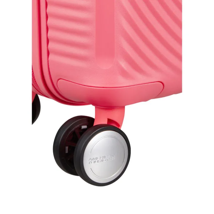 Kindertrolleys|Kinderkoffers>American Tourister Soundbox Mini Spinner 47 sun kissed coral