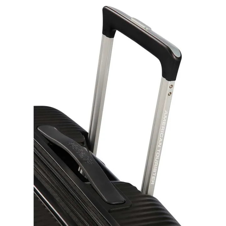 Reistrolleys|Reiskoffers>American Tourister Soundbox Spinner 67 Expandable bass black