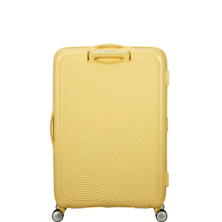 Reistrolleys|Reiskoffers>American Tourister Soundbox Spinner 77/28 TSA Expandable pastel yellow