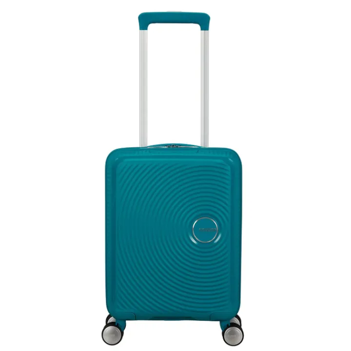 Kindertrolleys|Reiskoffers>American Tourister Soundbox Mini Spinner 47 deep teal