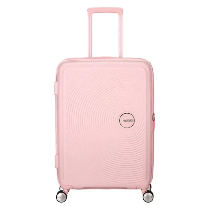 Reistrolleys|Reiskoffers>American Tourister Soundbox Spinner 67/24 TSA Expandable pastel pink