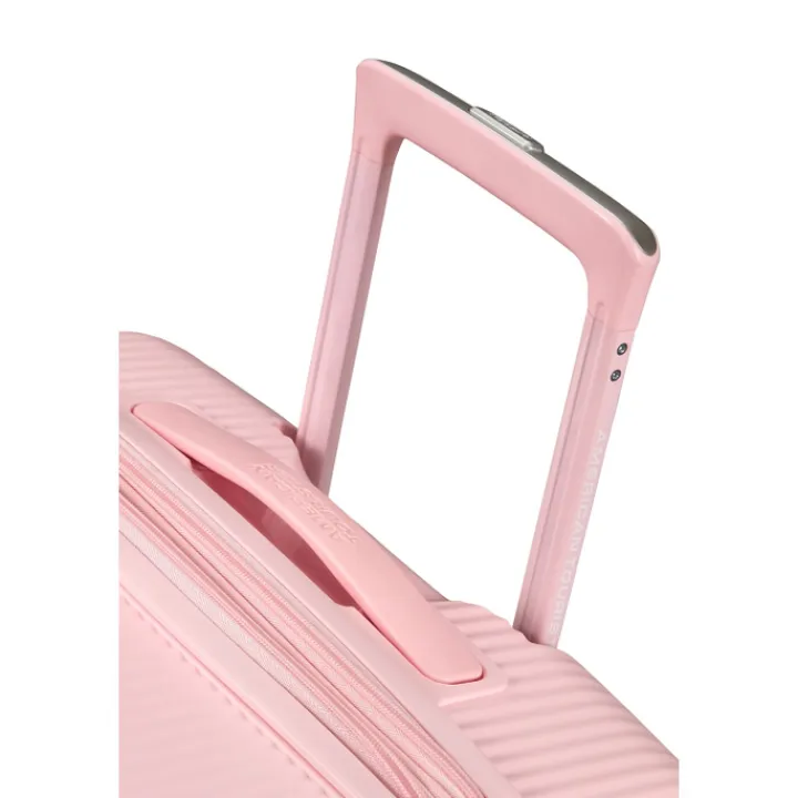 Reistrolleys|Reiskoffers>American Tourister Soundbox Spinner 67/24 TSA Expandable pastel pink