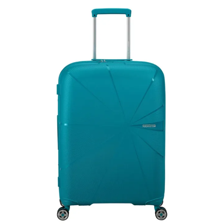 Reistrolleys|Reiskoffers>American Tourister Starvibe Spinner 67 EXP verdigris