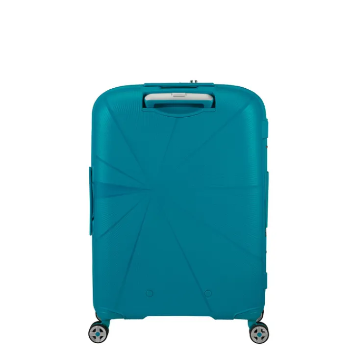 Reistrolleys|Reiskoffers>American Tourister Starvibe Spinner 67 EXP verdigris