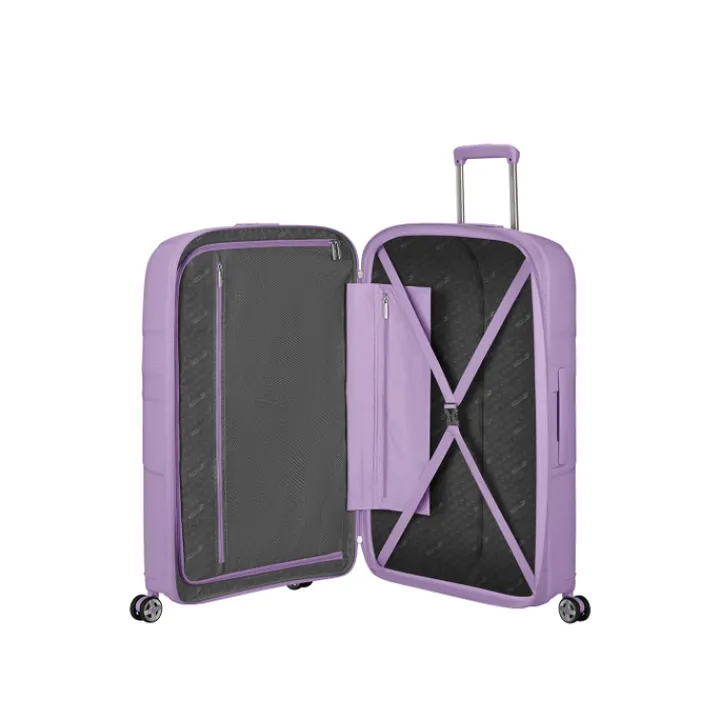 Reistrolleys|Reiskoffers>American Tourister Starvibe Spinner 77 EXP digital lavender