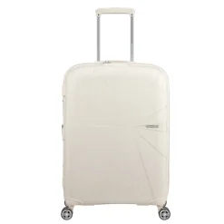 Reistrolleys|Reiskoffers>American Tourister Starvibe Spinner 67/24 Expandable TSA Ltd cream speckles