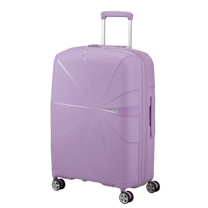 Reistrolleys|Reiskoffers>American Tourister Starvibe Spinner 67 EXP digital lavender