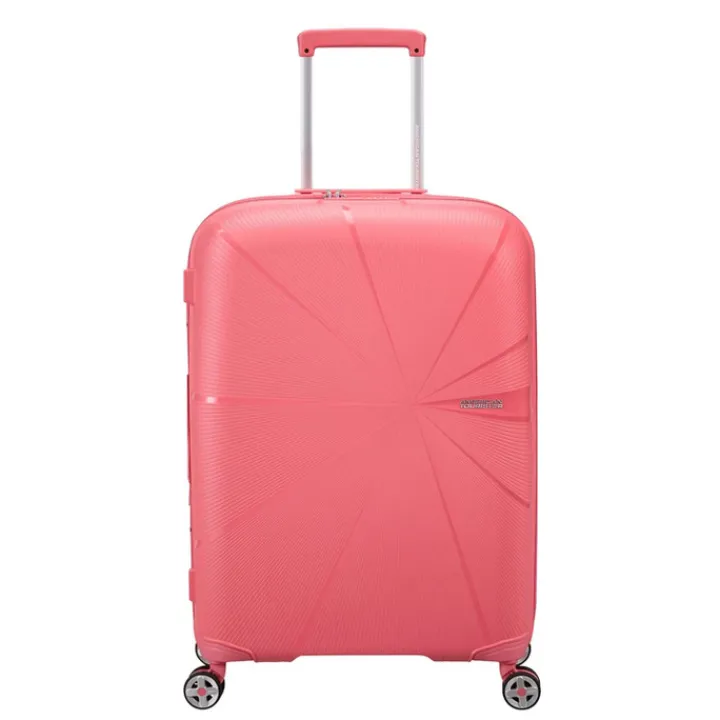 Reistrolleys|Reiskoffers>American Tourister Starvibe Spinner 67 EXP sun kissed coral