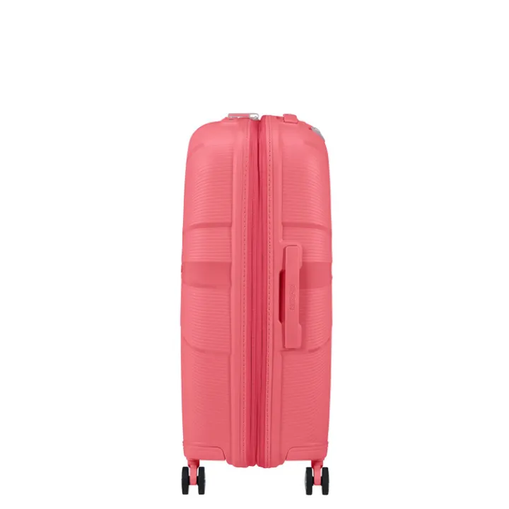 Reistrolleys|Reiskoffers>American Tourister Starvibe Spinner 67 EXP sun kissed coral