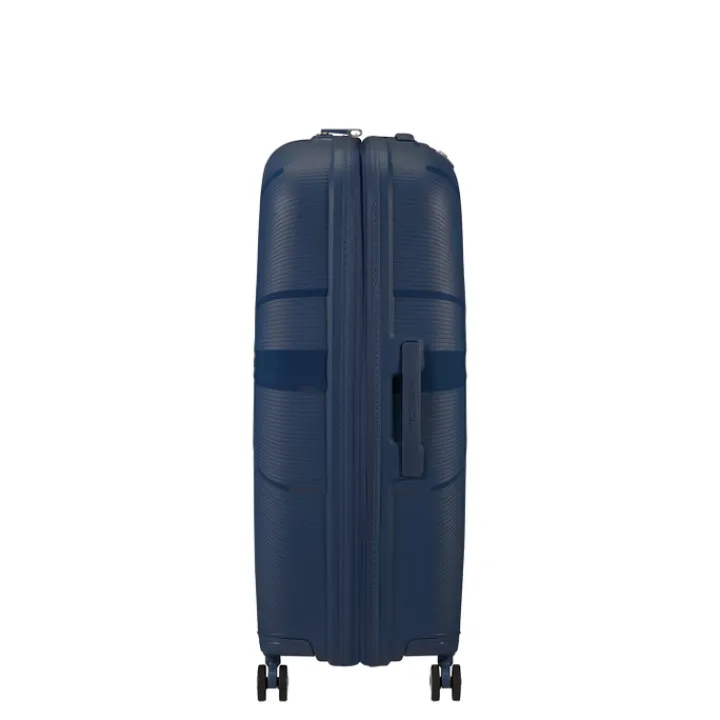 Reistrolleys|Reiskoffers>American Tourister Starvibe Spinner 77 EXP navy