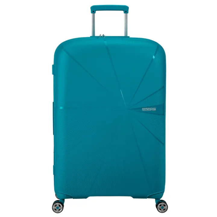 Reistrolleys|Reiskoffers>American Tourister Starvibe Spinner 77 EXP verdigris