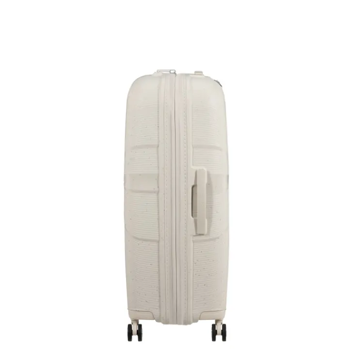 Reistrolleys|Reiskoffers>American Tourister Starvibe Spinner 77/28 Expandable TSA Ltd cream speckles