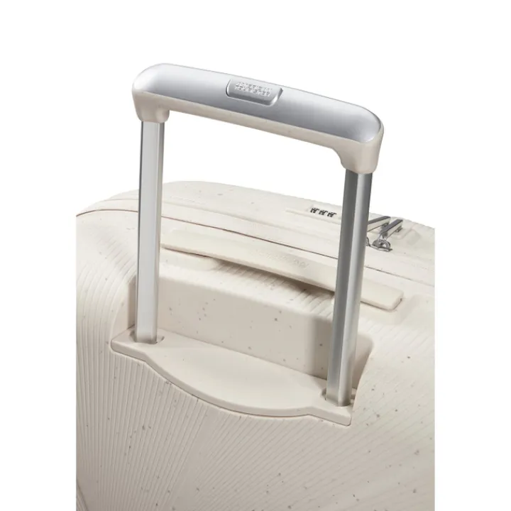 Reistrolleys|Reiskoffers>American Tourister Starvibe Spinner 77/28 Expandable TSA Ltd cream speckles