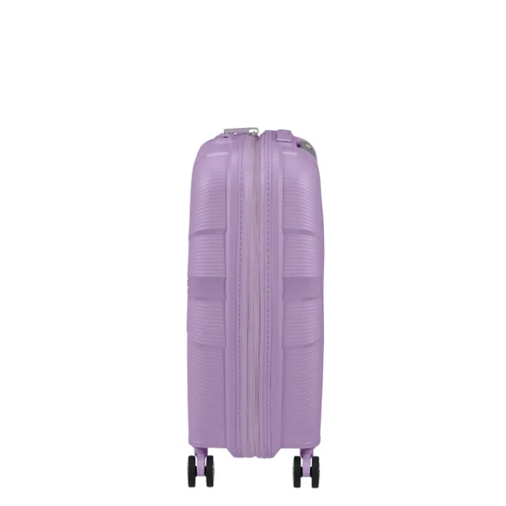 Transavia Trolleys|Handbagage Trolleys>American Tourister Starvibe Spinner 55 EXP digital lavender