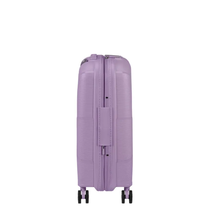 Transavia Trolleys|Handbagage Trolleys>American Tourister Starvibe Spinner 55 EXP digital lavender