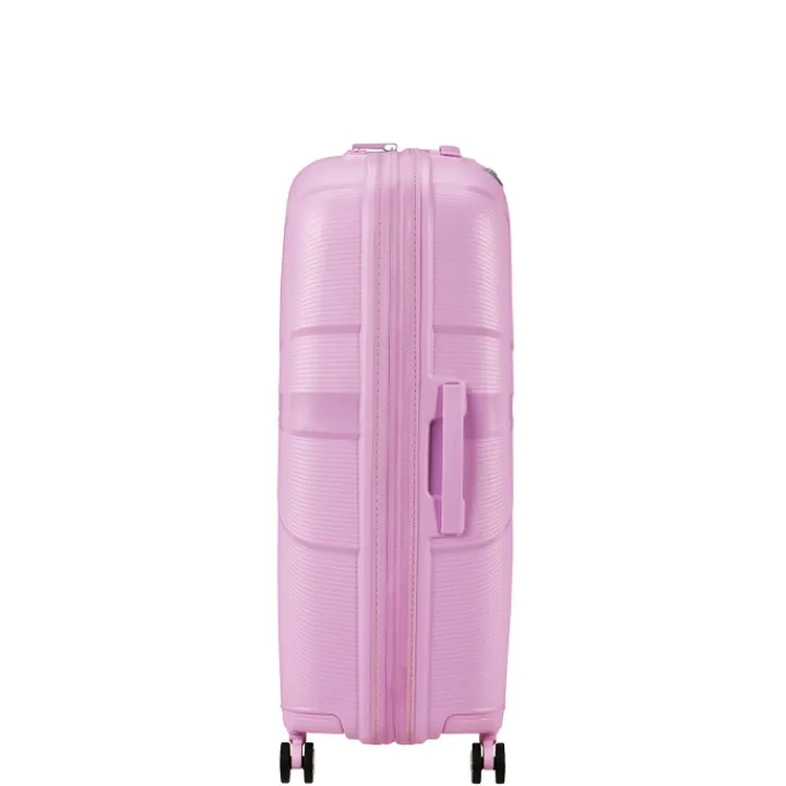 Reistrolleys|Reiskoffers>American Tourister Starvibe Spinner 77 EXP met. pastel lavender