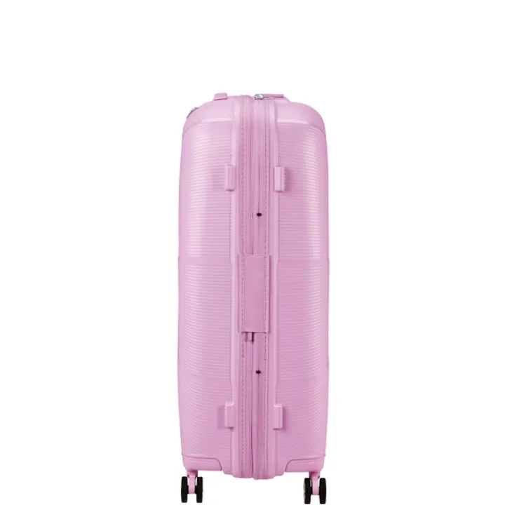 Reistrolleys|Reiskoffers>American Tourister Starvibe Spinner 77 EXP met. pastel lavender