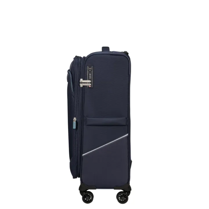 Reistrolleys|Reiskoffers>American Tourister Summerride Spinner M Exp navy