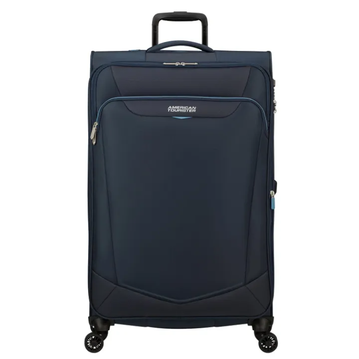 Reistrolleys|Reiskoffers>American Tourister Summerride Spinner L Exp navy