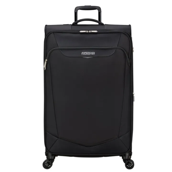 Reistrolleys|Reiskoffers>American Tourister Summerride Spinner L Exp black