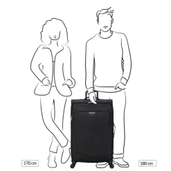 Reistrolleys|Reiskoffers>American Tourister Summerride Spinner L Exp black